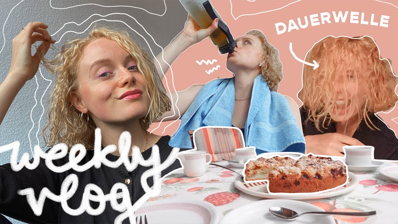 weekly vlog: neue frisur, drehtage & alltagsleben! 💇🌥