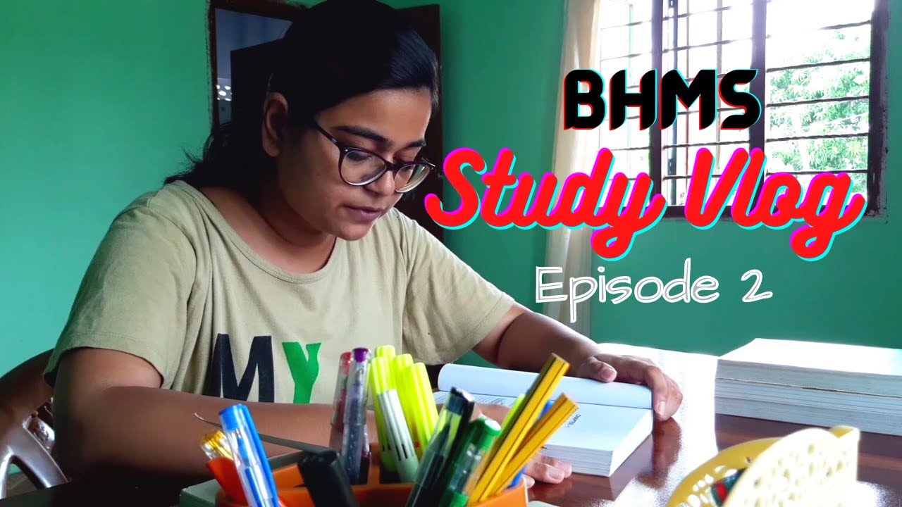 BHMS STUDY VLOG || EPISODE 2 || HOW I STUDY ORGANON ?