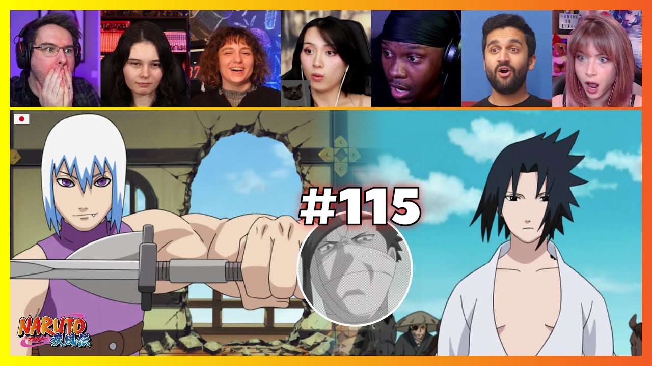 Naruto Shippuden Episode 115 | Suigetsu and Zabuza's Blade! | Reaction Mashup ナルト 疾風伝