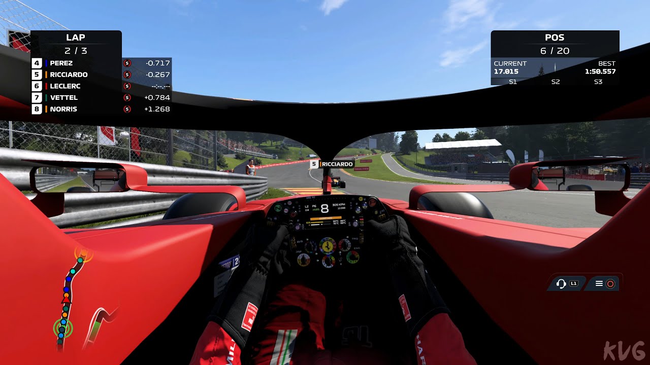 F1 2021 - Cockpit (FOV MIN+20) View Camera Gameplay (PS5 UHD) [4K60FPS]