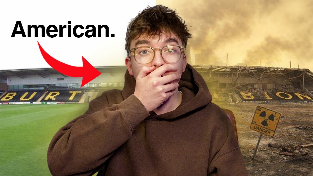 AMERICAN Experiences His FIRST English Football Away Day