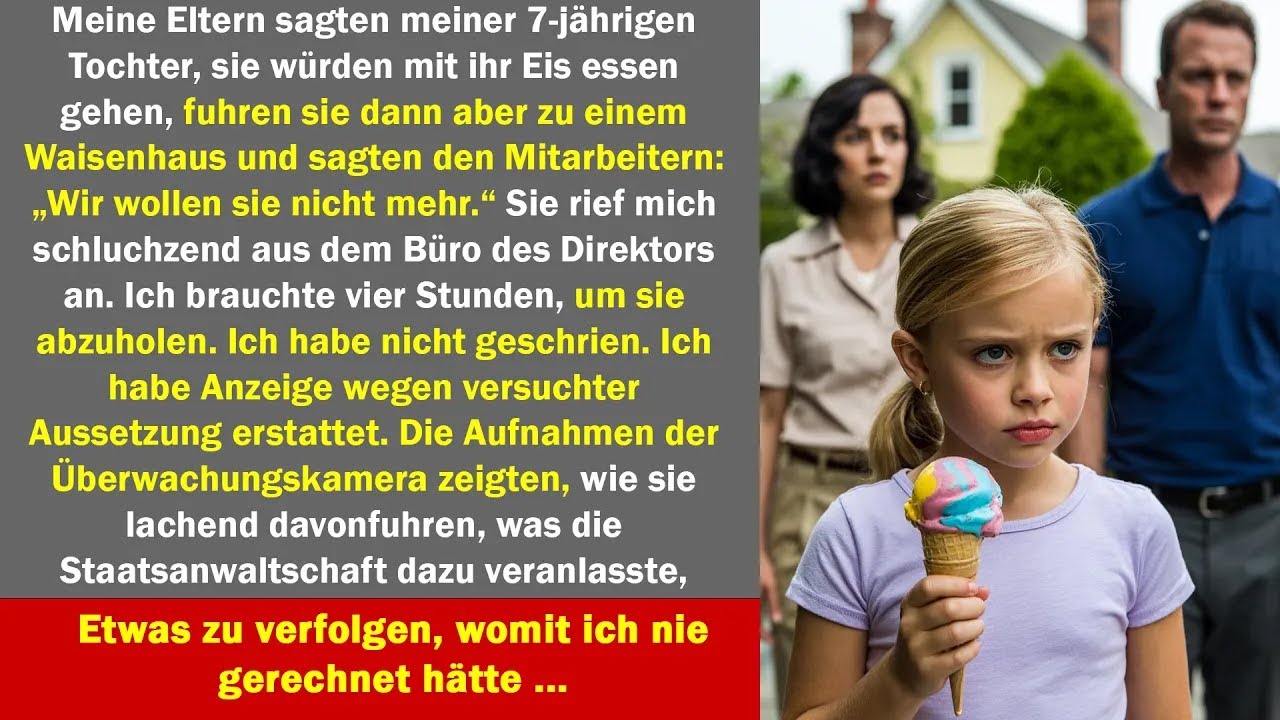 Als meine Eltern meine Tochter im Waisenhaus abgaben, enthüllte die Kamera die Wahrheit