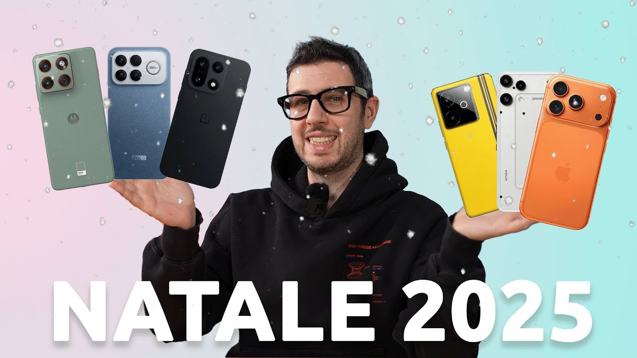 I MIGLIORI SMARTPHONE DI DICEMBRE 2025