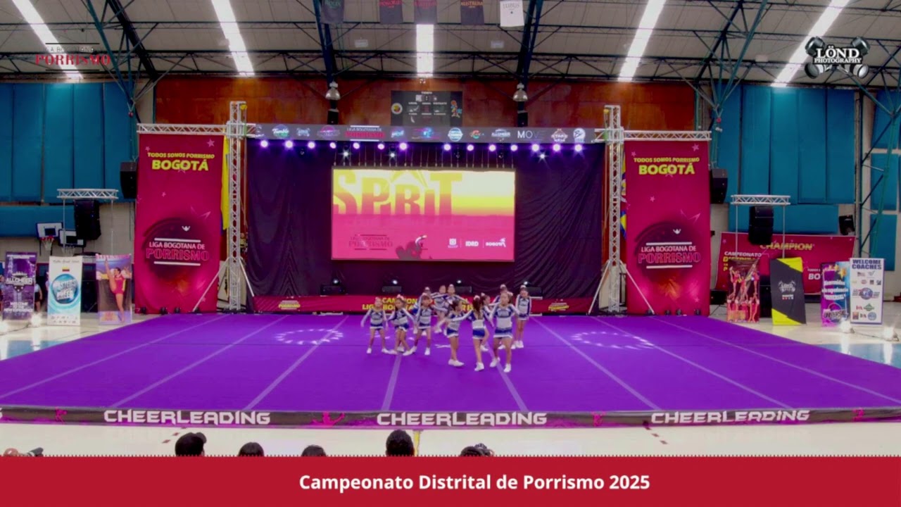 30  SPIRIT ALL STARS SUNNY MINI UNICA_ CAMPEONATO DISTRITAL DE PORRISMO 2025.