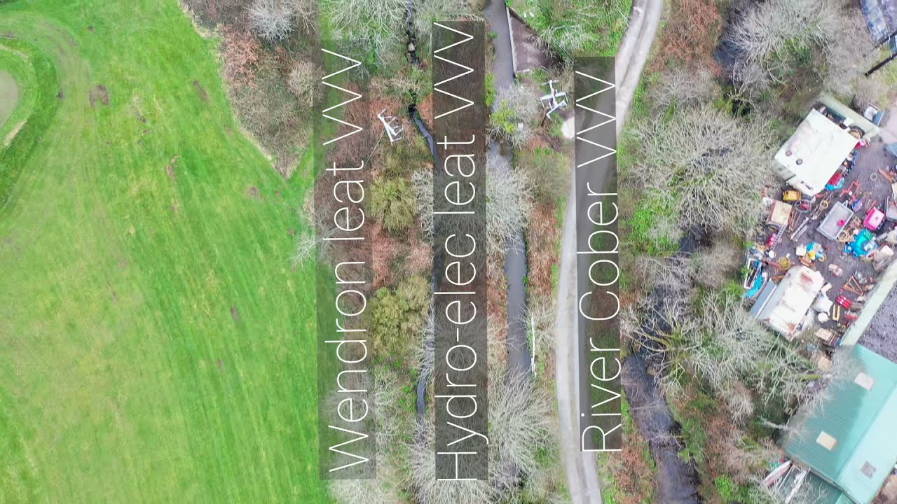 Leats and Kennels Exhibition - Wendron Leats by Drone