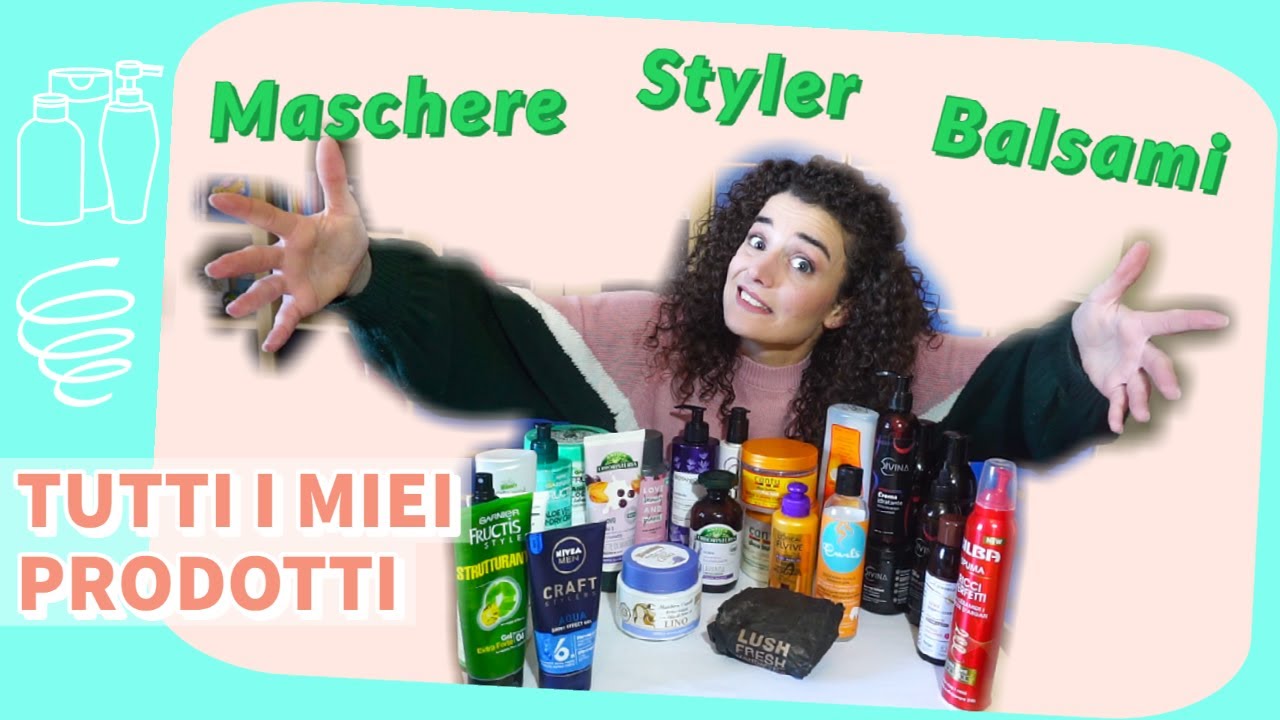 MY CURLY METHOD: prodotti adatti 🌺 Capelli ricci: prodotti condizionanti e styler