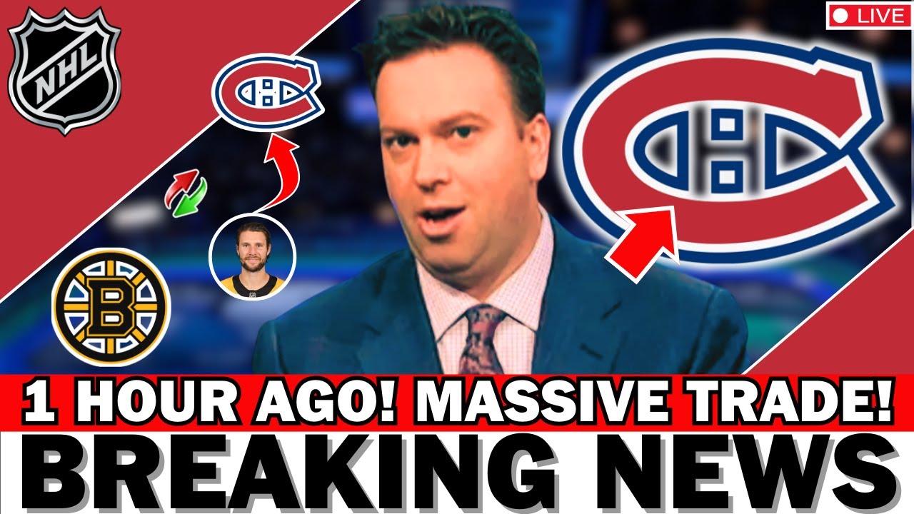🏒 RUMORS CONFIRMED! CANADIENS TARGET BRUINS STAR PAVEL ZACHA! CANADIENS NEWS