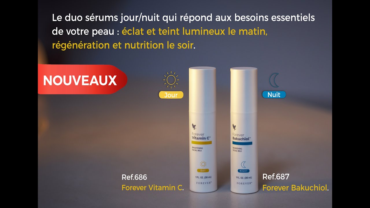 Presentation Forever Vitamin C & Forever Bakuchiol.