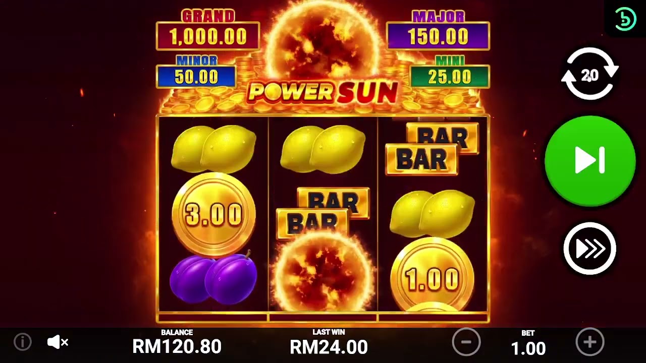 Power Sun Slot &ndash; 3x3 Bonus Test, High RTP but Brutal Ending | Online Pokie Review (Sugar96)