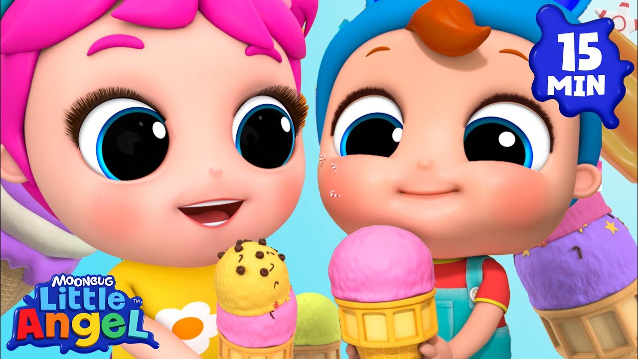 What's Your Favourite Ice Cream Flavour? 🍦🍧 | Fun Sing Along Songs by @LittleAngel Playtime