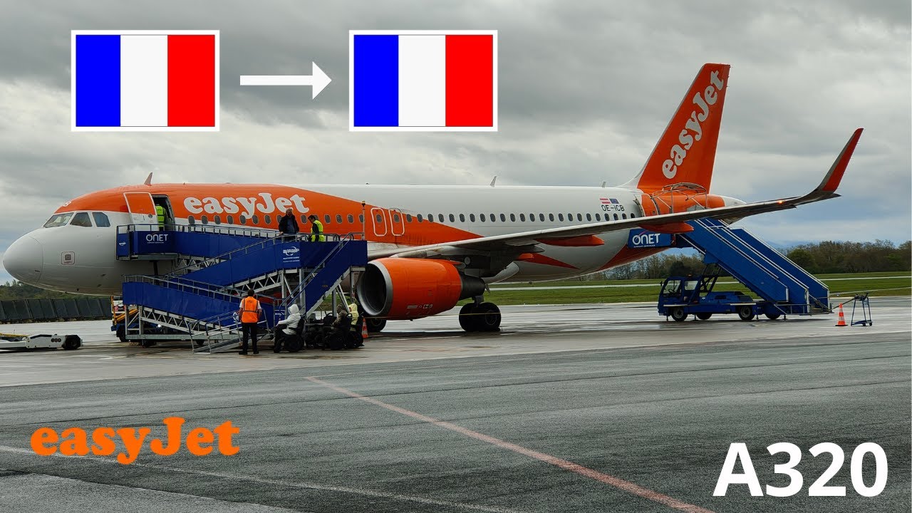 Biarritz Pays Basque to Nice | easyJet | TRIP REPORT | Airbus A320 #TripReport #easyJet #A320