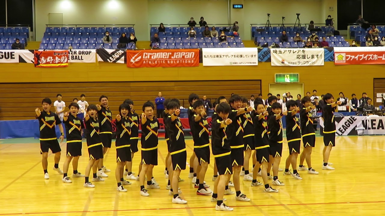 2018-19　V.LEAGUE Division2　埼玉アザレアホームゲーム　SHOCKERS演技