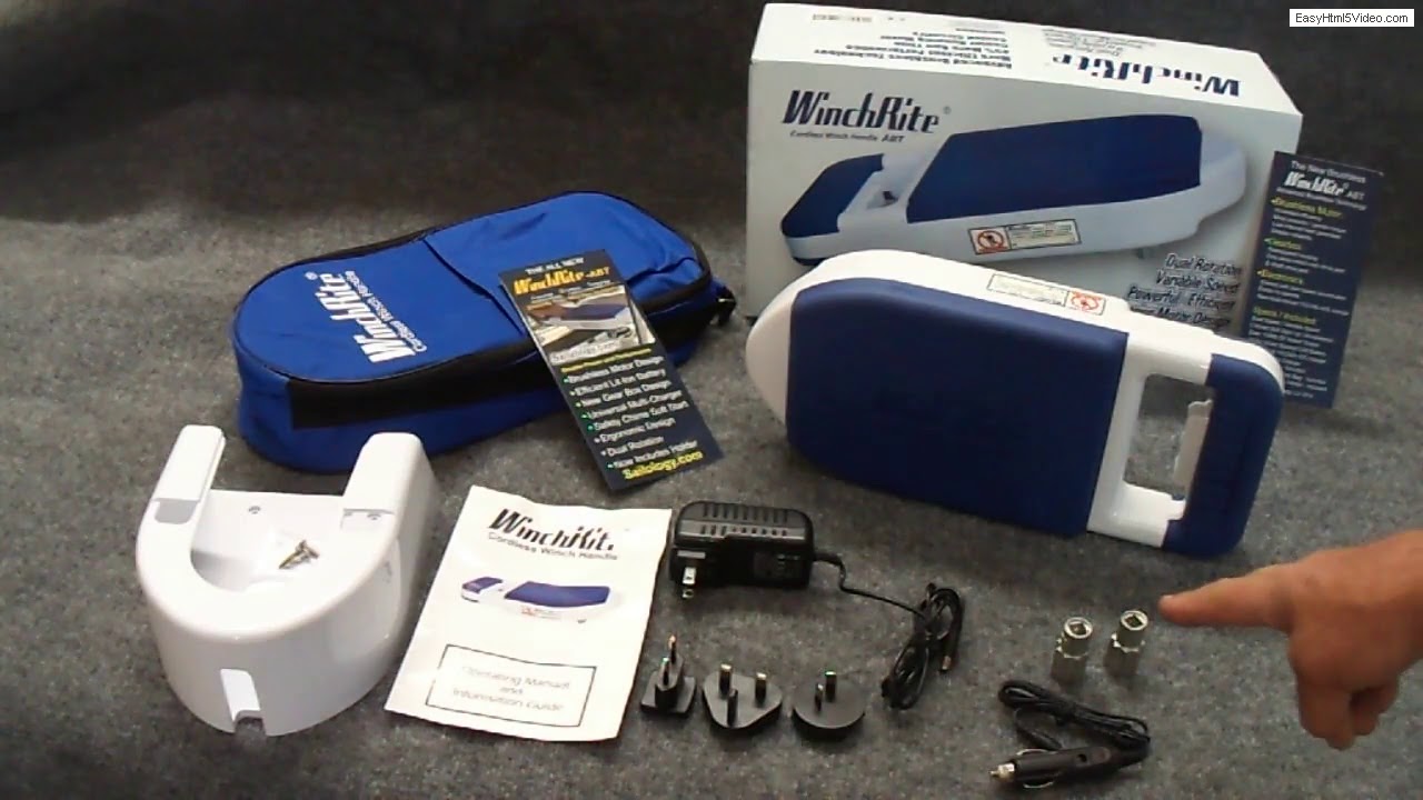 WinchRite Cordless Winch Handle