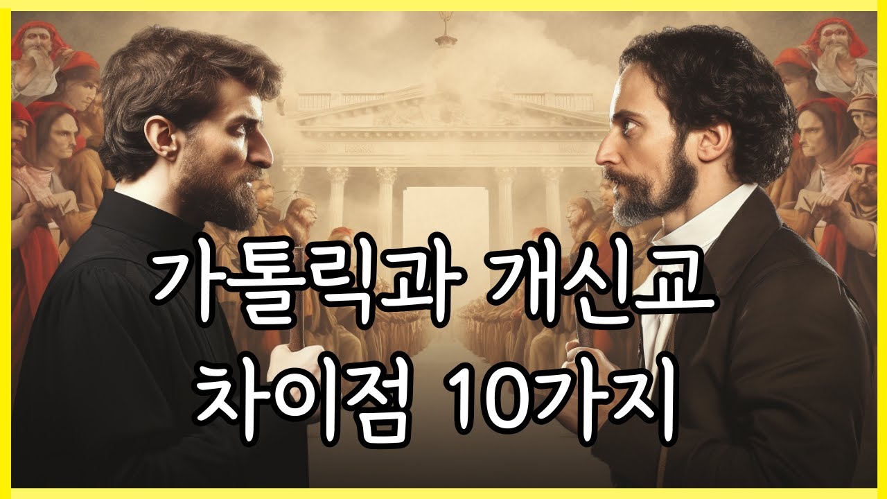가톨릭과 개신교 차이점 10가지