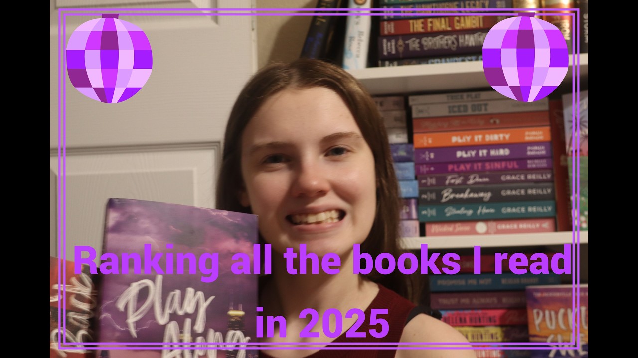 Ranking all the books I read in 2025