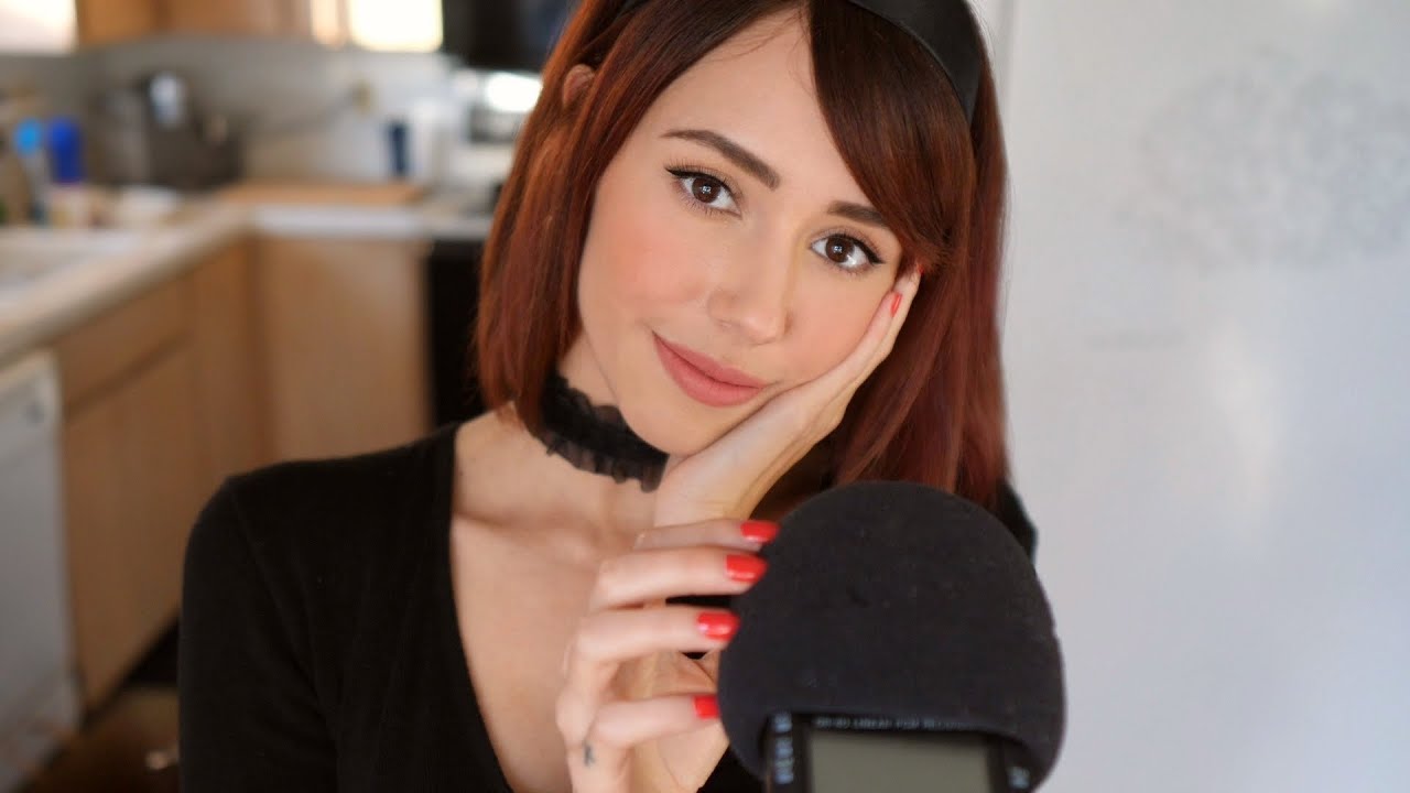 ASMR - Sensitive Scratching on Tascam Mic (personal attention, whispered, hand movements)