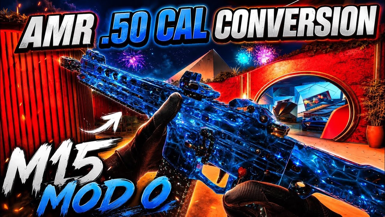 🔥 NEW AMR .50 CAL CONVERSION KIT on the M15 MOD 0 is INSANE! | BLACK OPS 7