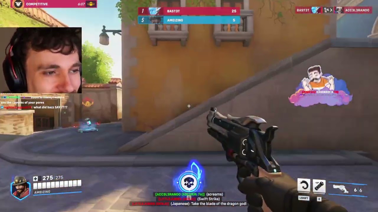 [22. 6. 24] Bazza & Cray play Overwatch 2 - Cray POV