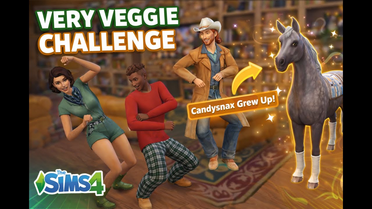 Very Veggie Challenge | Roommate Bonding, Busting Moves & a Foal Glow-Up (Pt 20)