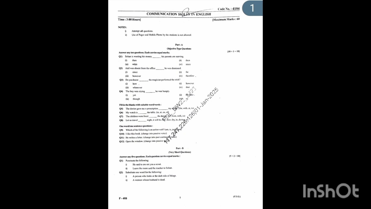✍️ BTEUP 2025 Polytechnic Important Questions | Semester-Wise Preparation Guide