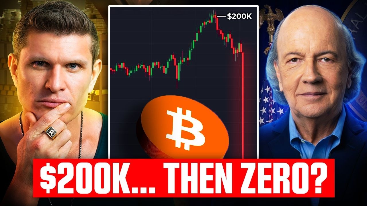 Bitcoin to $200,000 [Then Zero?] Jim Rickards Explains