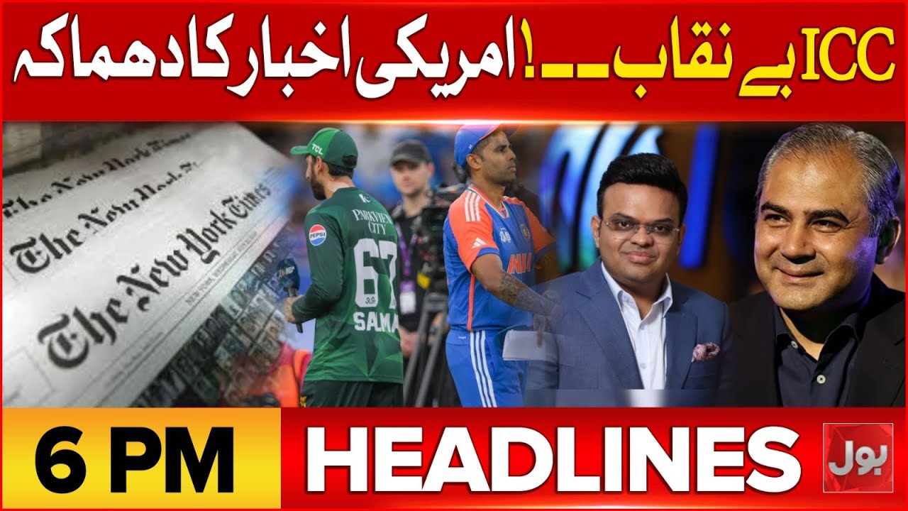 Basant Festival Ends | BOL News Headlines at 6 PM | Basant 2026 | ICC Exposed | BOL News