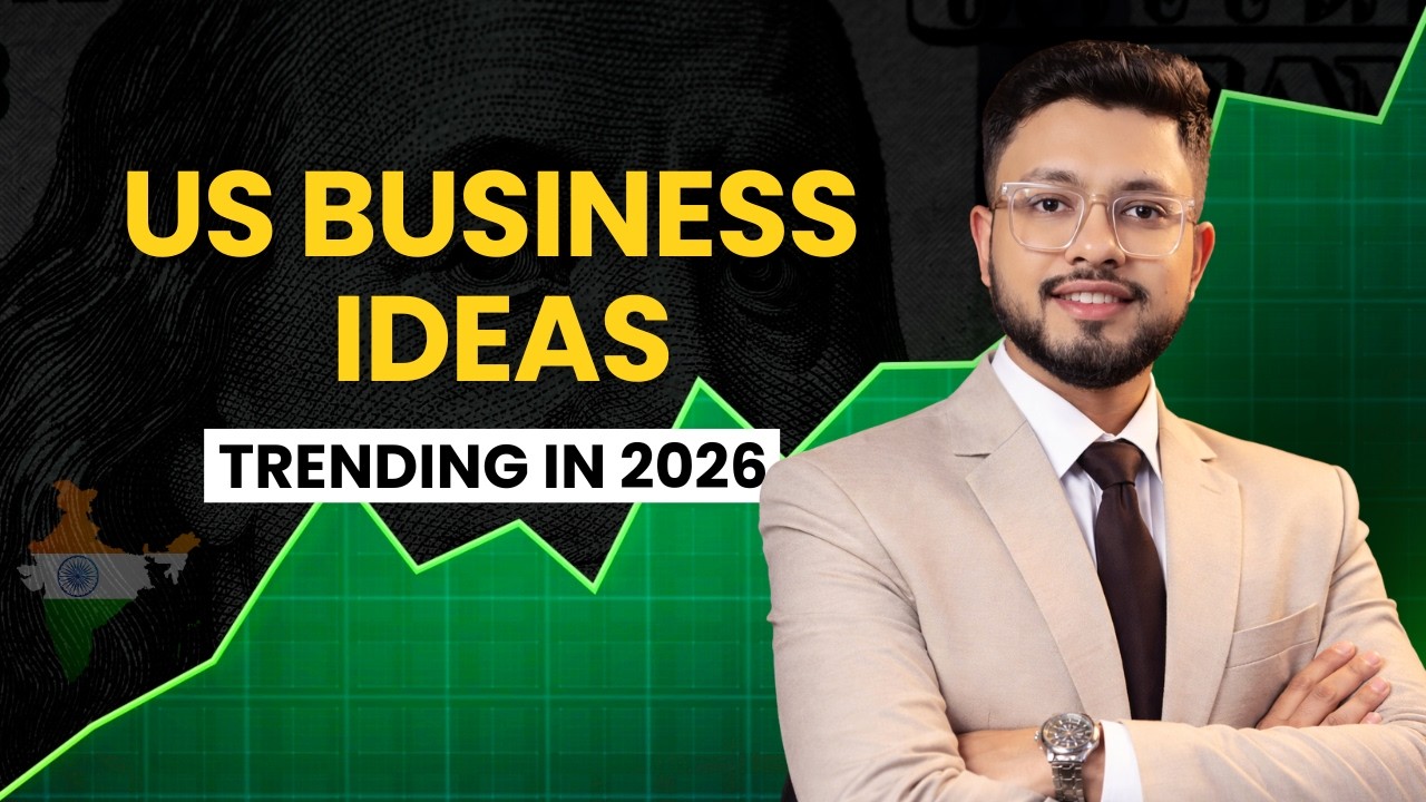 Top 5 US Business Ideas Trending in 2026 | Start from India