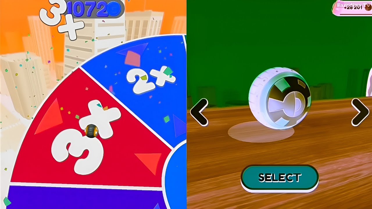 🔴🟢🟣Going Balls Vs Reversed Video SpeedRun Gameplay NEW UPDATE (Part 1775)