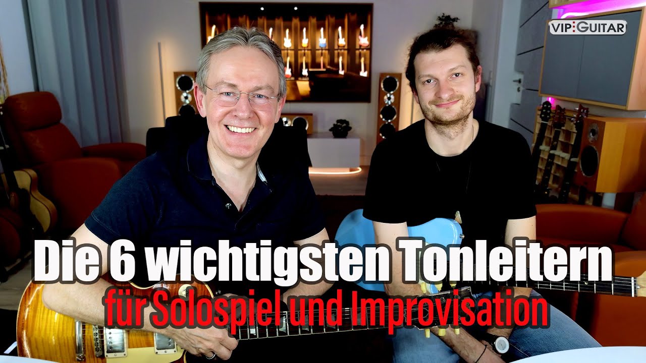 Diese 6 Tonleitern bringen dein Gitarren-Solo aufs nächste Level! 🎸🚀