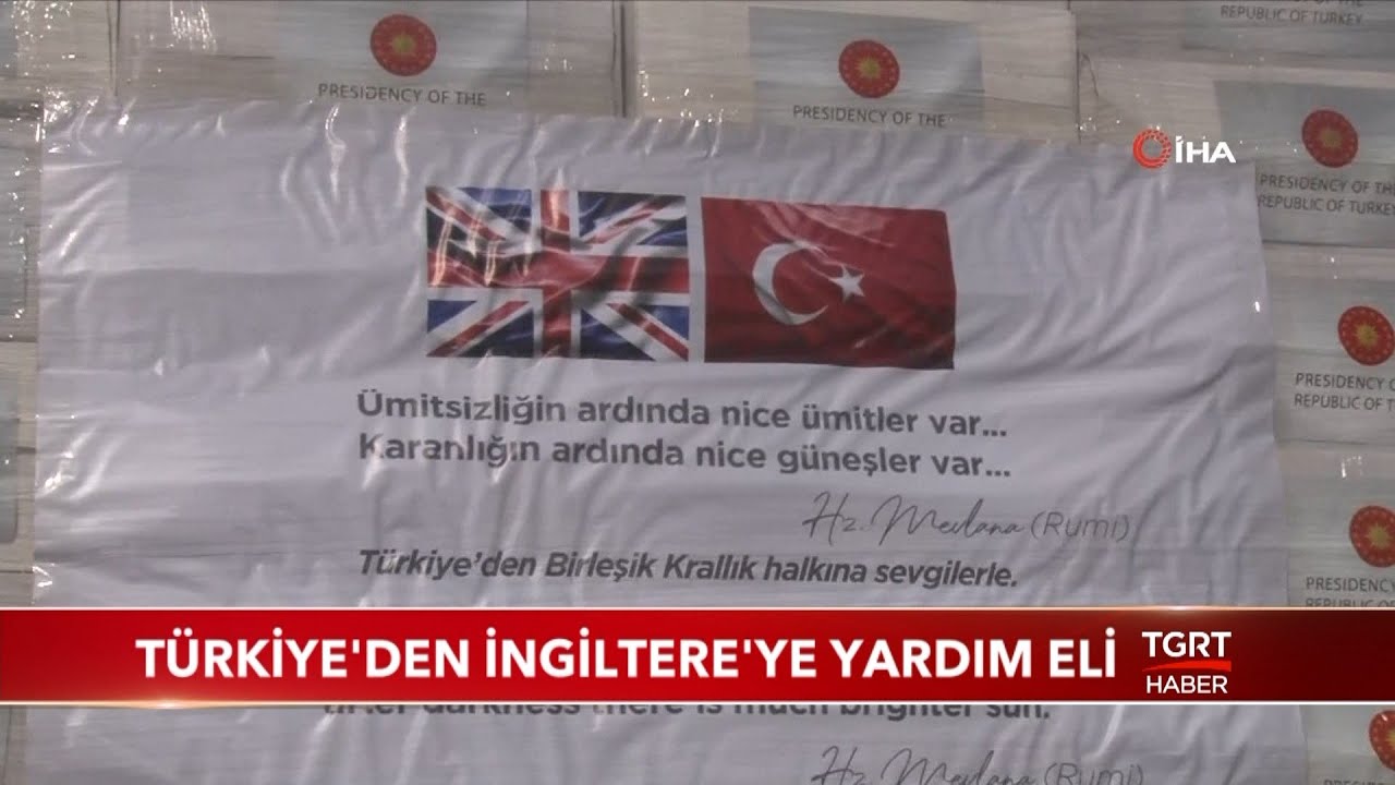 Türkiye'den İngiltere'ye Yardım Eli
