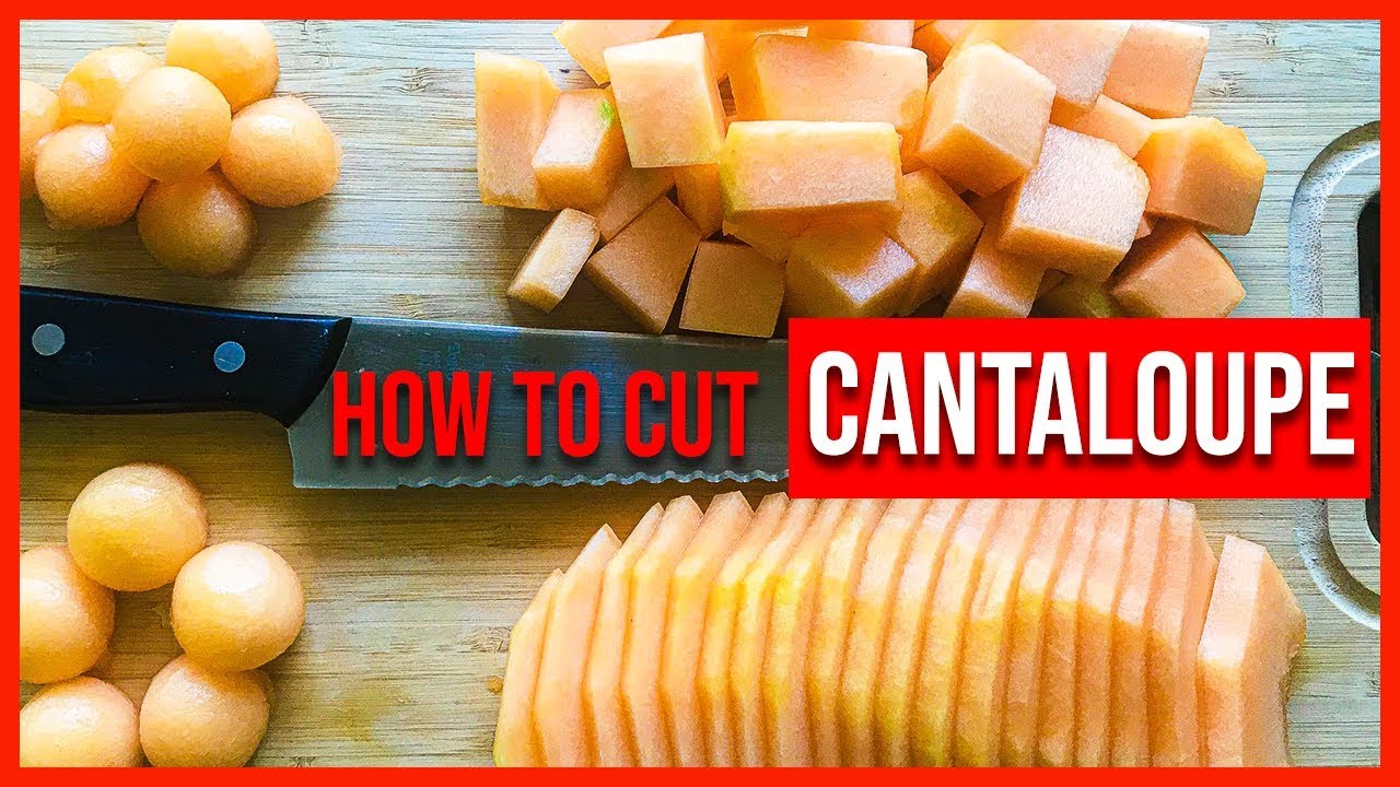 How to cut a cantaloupe like a pro | How to Peel a Cantaloupe