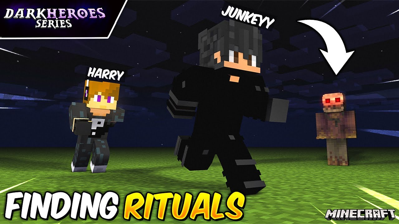 Finding RITUALS in Dungeon Valley [Minecraft DarkHeroes]