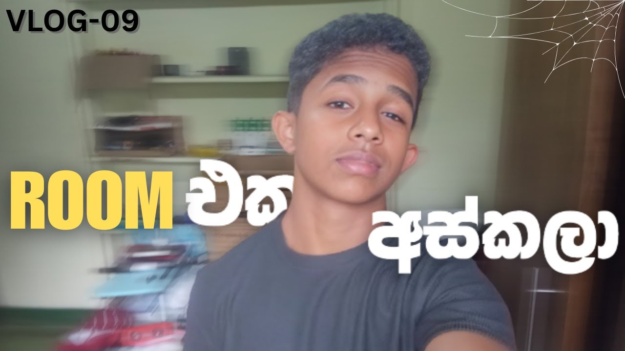 Cleaning My Room for the New Year 🧹 | Sinhala Vlog 2025