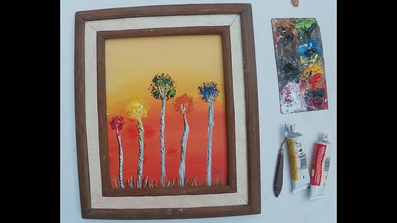 Haz tus propios cuadros con cart&oacute;n reciclado y papel de aluminio,