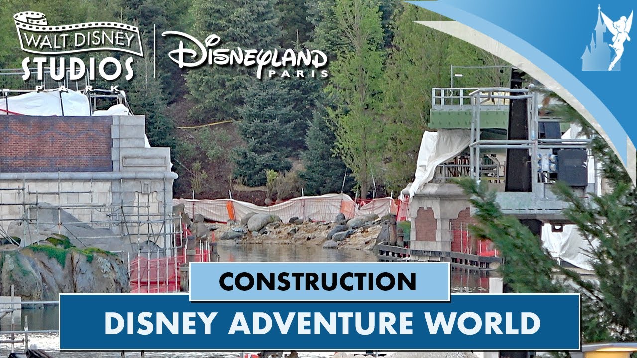 🚧 Update: Walt Disney Studios Park transformation to Disney Adventure World at Disneyland Paris 2024