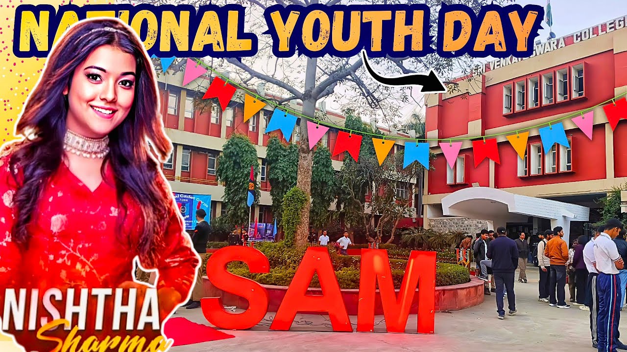 National Youth Day Celebration at Venky SVC | See what a College Concert looks like..🪩🎉