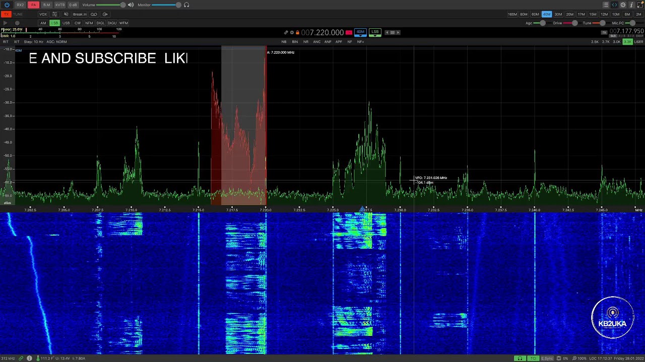 New Audio Chain! -  KB2UKA - Sunsdr2dx   01/28/22