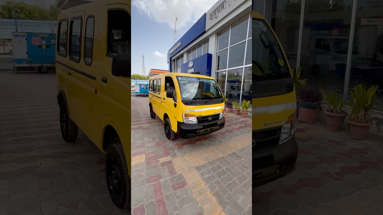 Tata Magic Express CNG School Van 2025 #bharatbhati #automobile #tatamagicexpress #tata