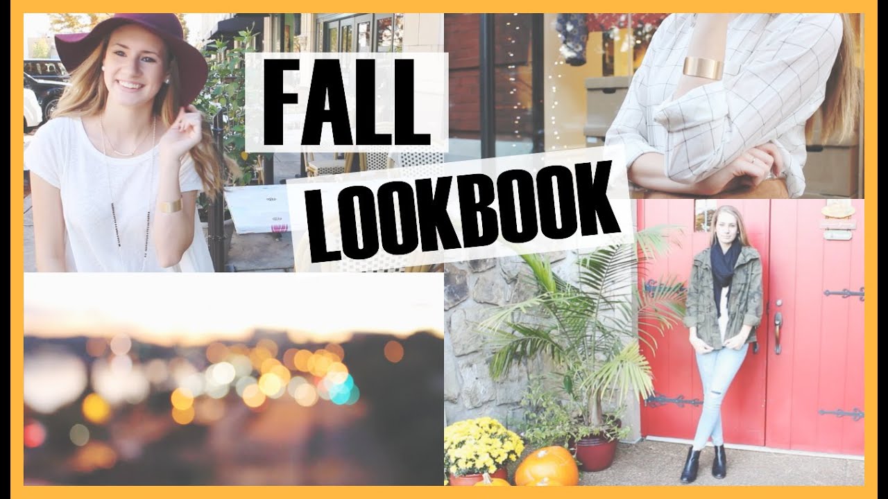 8 EASY FALL OUTFITS [ FALL LOOKBOOK 2015]