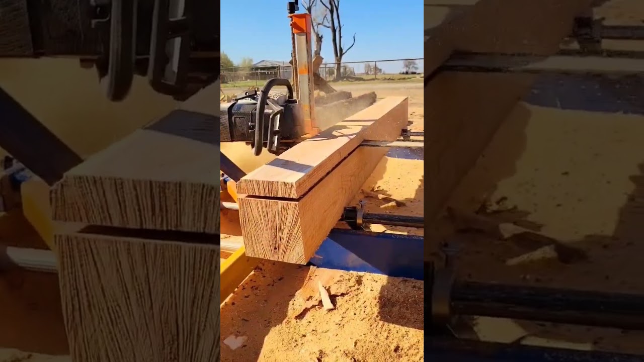 2x6 DIY lumber on the Norwood pm14 chainsaw mill has never been so easy