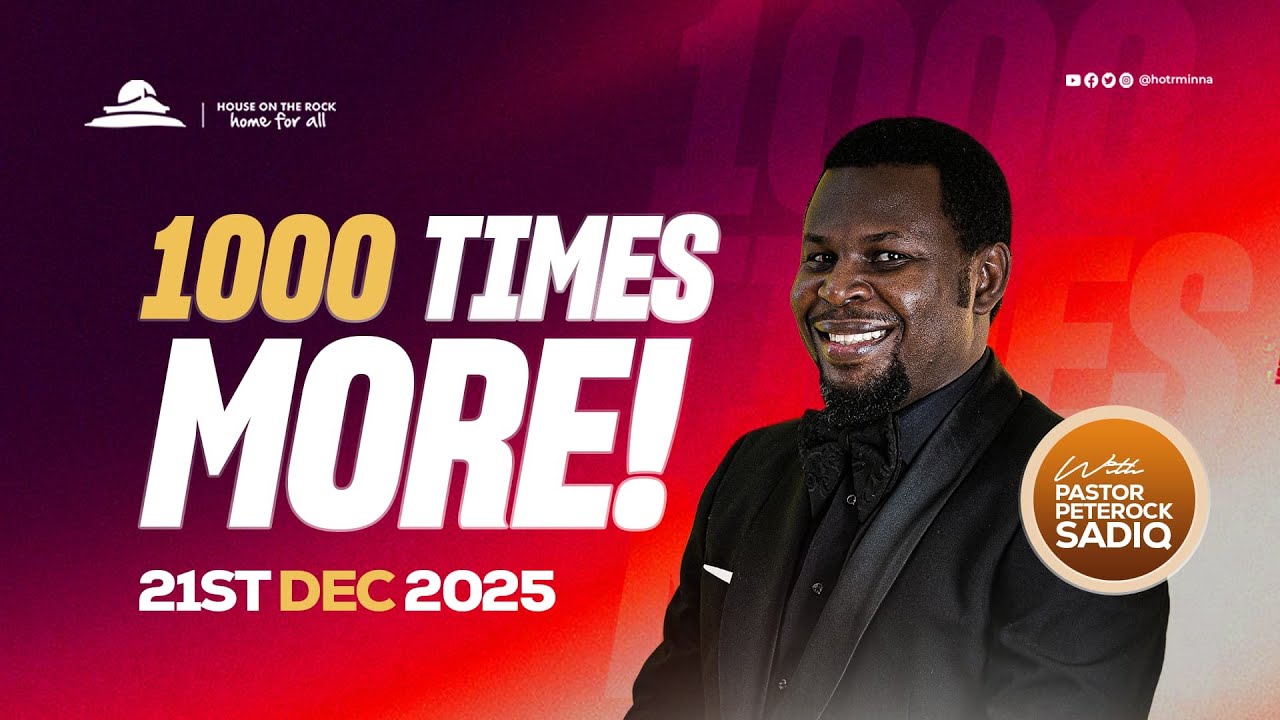 A THOUSAND TIMES MORE | 21ST DECEMBER 2025