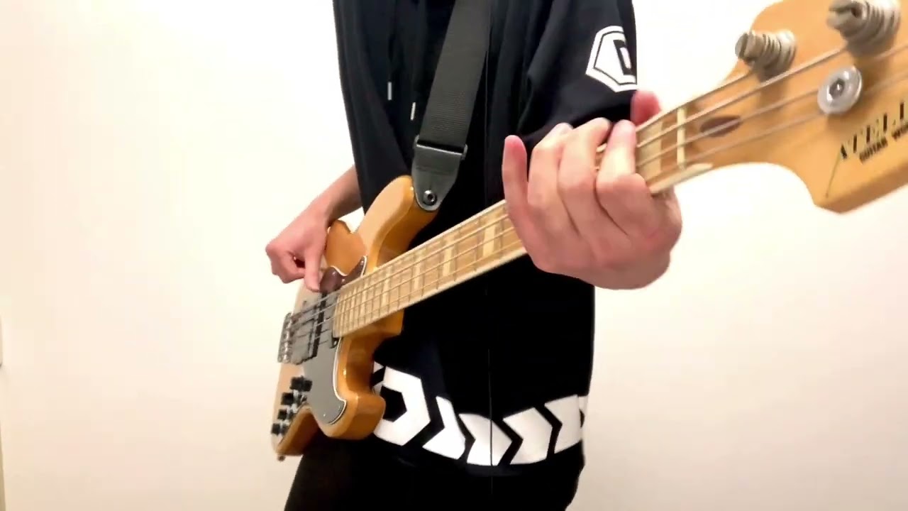 【サイダーガール】化物　ベース弾いてみた Bass Cover
