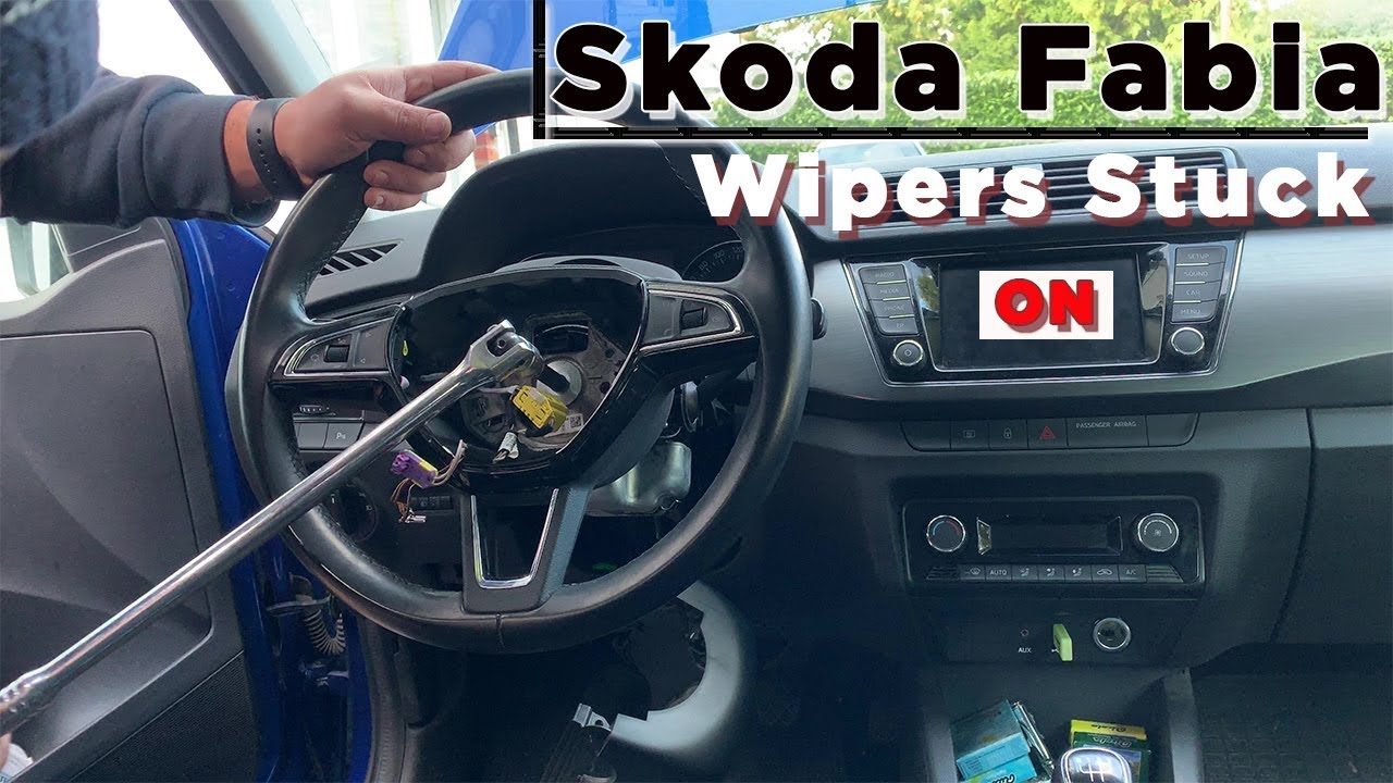 Skoda Fabia Windscreen Wipers Stuck On