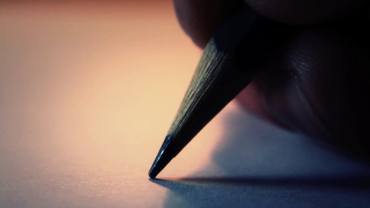 Signature Signing  Autograph on Paper - Extreme Close Up, Macro HD. Stock Footage
