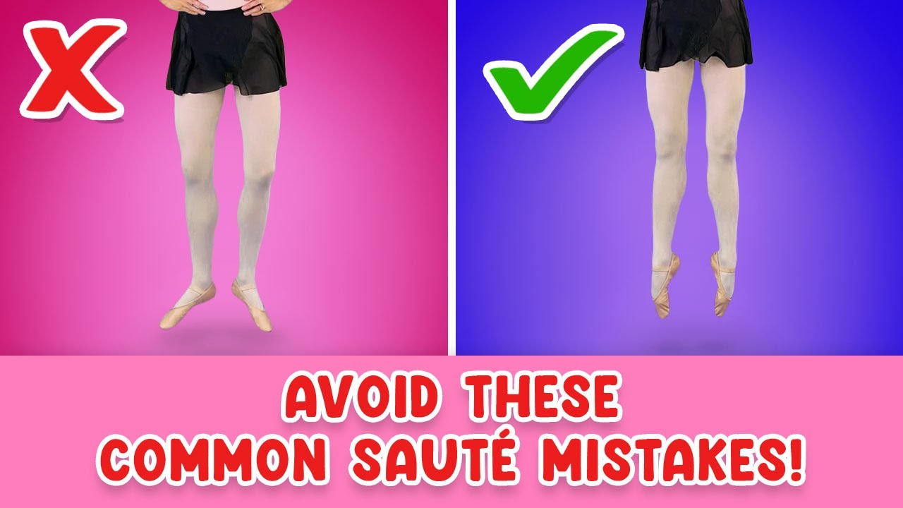 How To Saut&eacute; (Kids Ballet Tutorial)