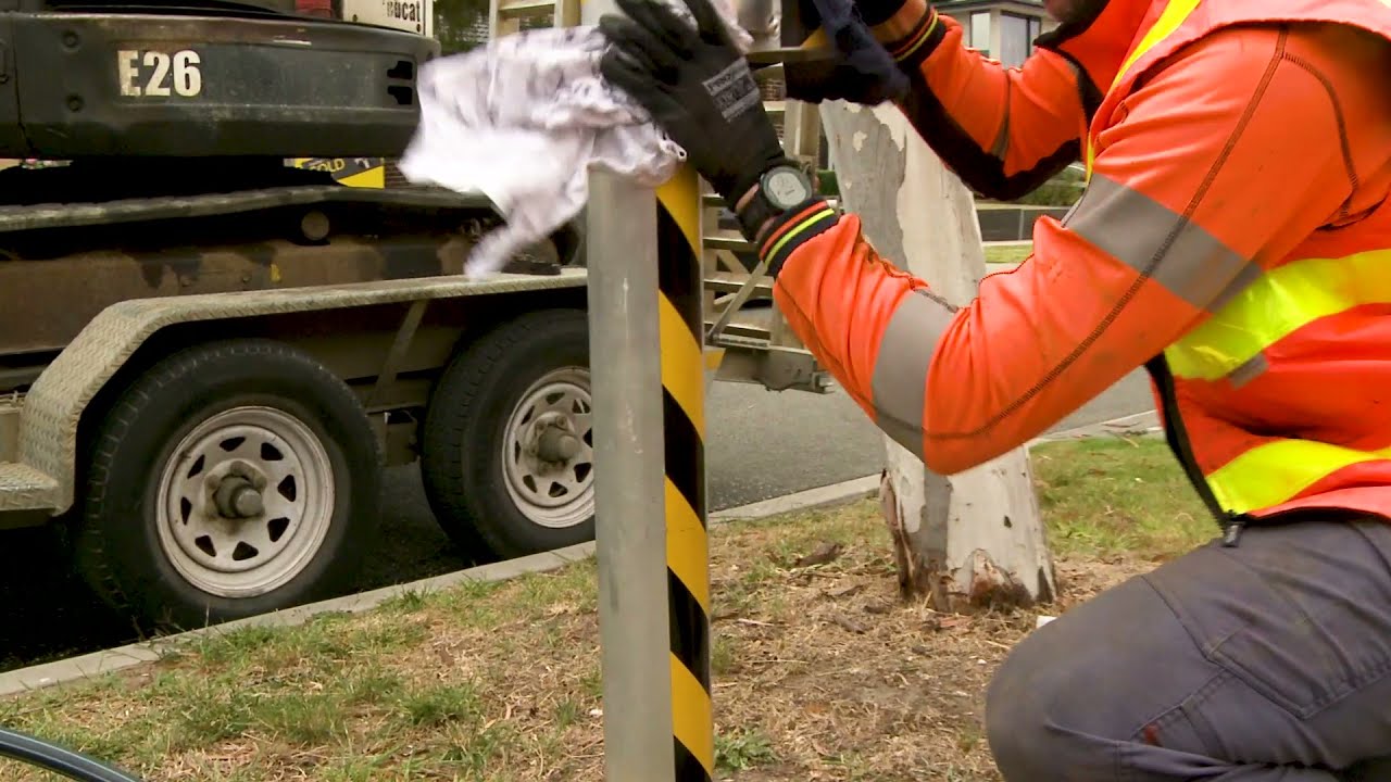 Alternative drinking water supply - our foot-operated hydrants