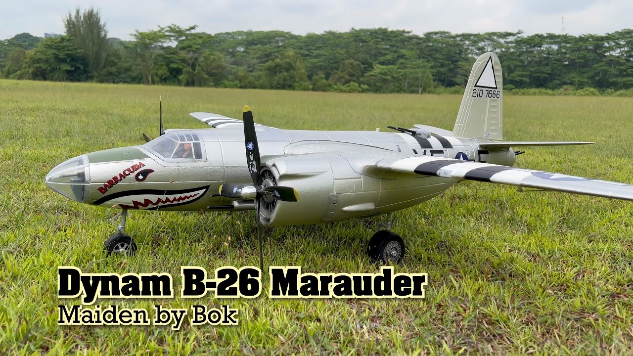 Dynam B-26 Marauder- maiden by Bok