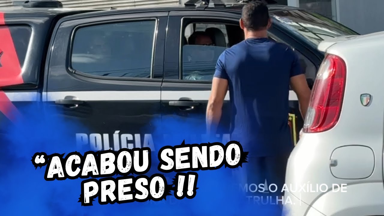 PRENDI UM MOTORISTA BÊBADO. 