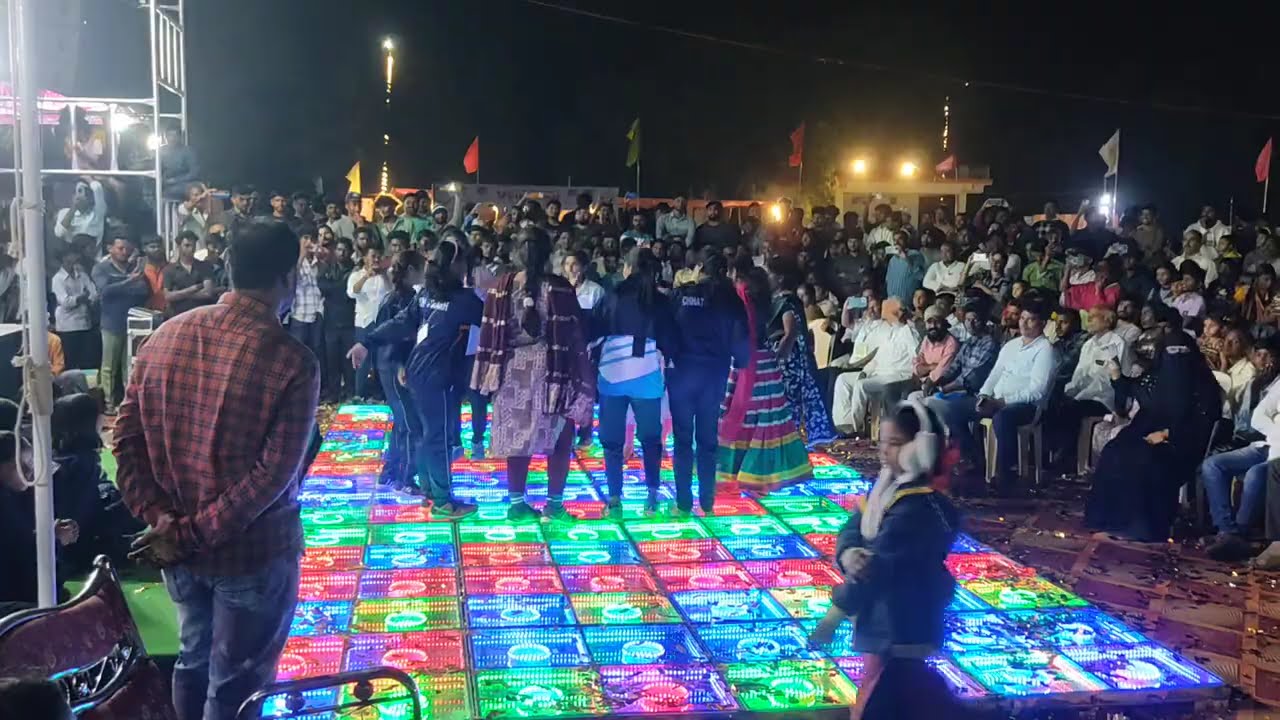 Andhrapradesh dance performance in volleyball tournament in Jammalamadugu kadapa dt