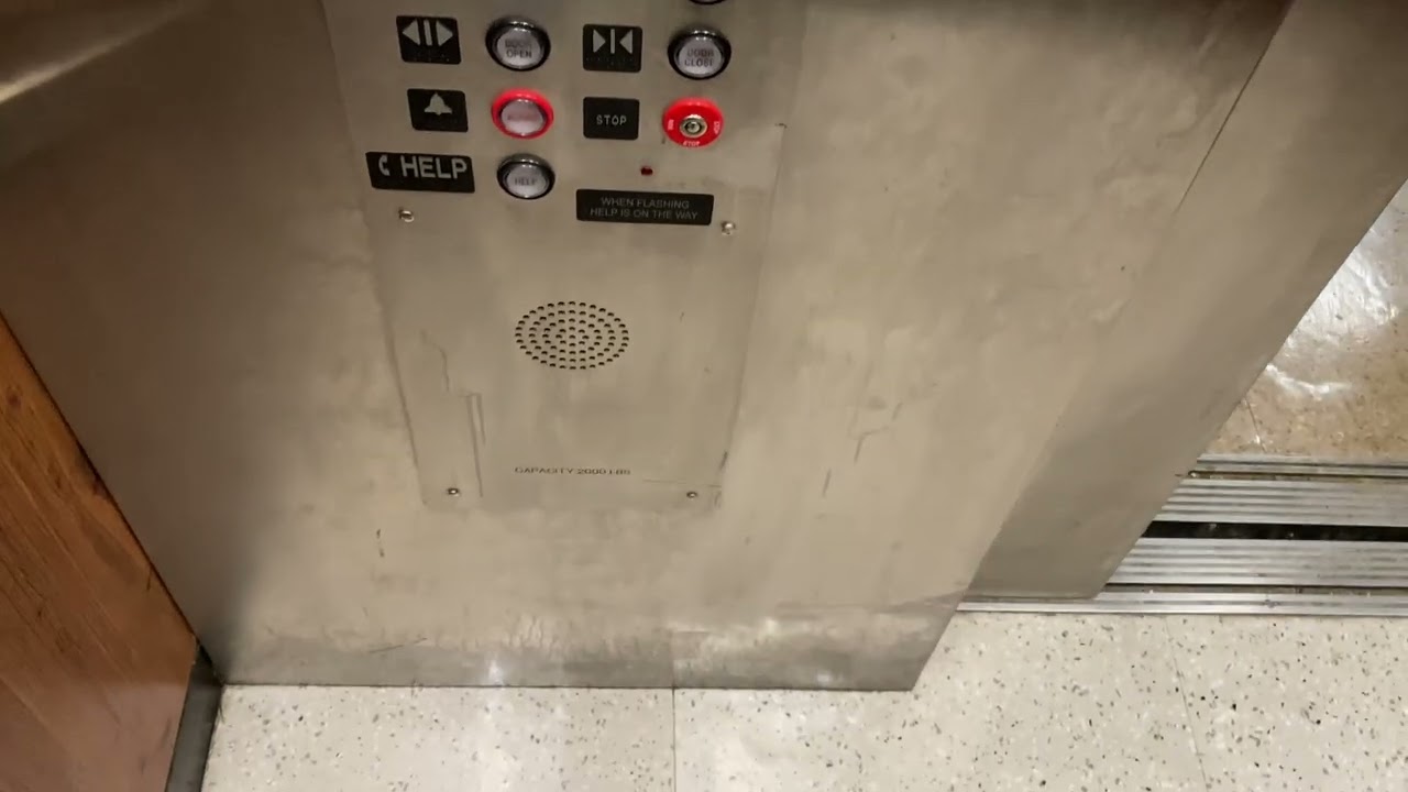 Bourne, MA: Original & Modernized 1985 Meredith Hydraulic Elevators at Bourne High School